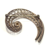 Filigree brooch, 925 silver