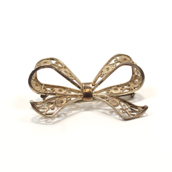 Filigree brooch, 813 silver