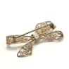 Filigree brooch, 813 silver