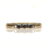 Silver bracelet with blue stones, 813 silver