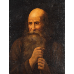 Portrait of a monk, unknown artist 19th century