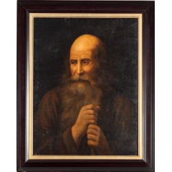 Portrait of a monk, unknown artist 19th century