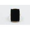 Ring, 585 gold, onyx