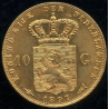 Hollandi Wilhelmina kuld 10 kuldnat 1897, AU 900