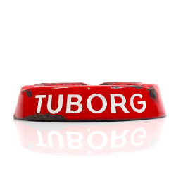 Vintage reklaamtuhatoos TUBORG, emaileeritud plekk