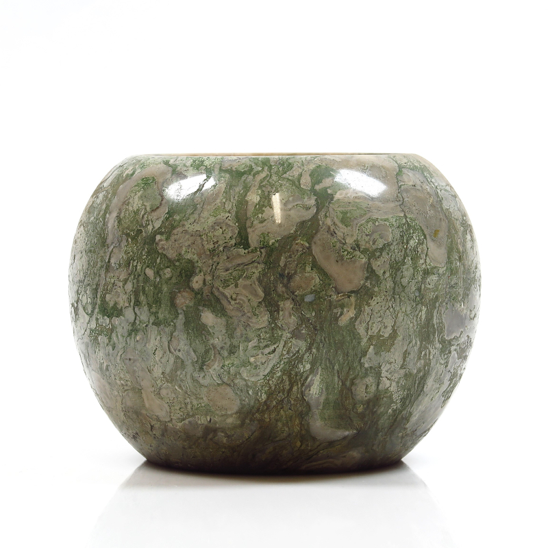 Green Ural marble vase, 19.11.1947