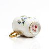 Antique Russian porcelain cup with saucer, Kornilov brothers 1843 - 1861
