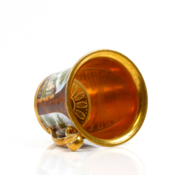 Empire style cup and saucer from the early 1800s