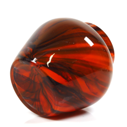 Värvilisest klaasist vaas, Joh. Lorup´i klaasivabrik, vorm nr 684