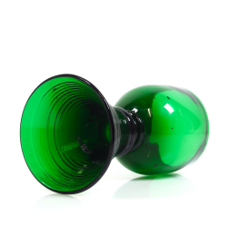 Antique green glass roemer