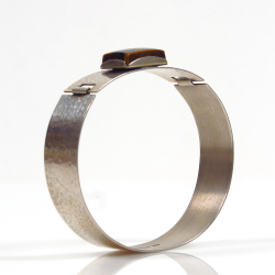 Turun Hopea käevõru, 813 hõbe, tiigrisilm