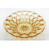 Yellow glass bowl from 1930s