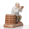 Russian porcelain figure "Peasant", Gardner 1870 - 1890
