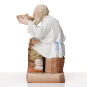 Russian porcelain figure "Peasant", Gardner 1870 - 1890