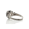 Ring, 875 silver, rock crystal