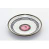 Miniature silver bowl, 925 enameled silver