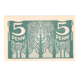 Estonian 5 pennies 1919