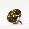 Silver cup with saucer, 875 silver