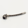 Antique Russian silver cigarette holder "KAVKAZ", 84 niello silver