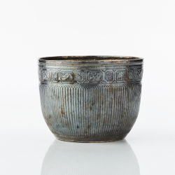 Antique Burmese silver bowl